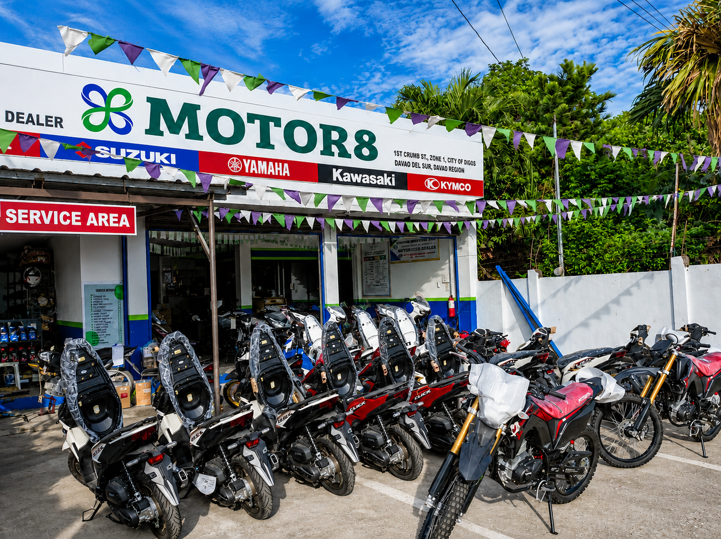 Motor 8 branch activity