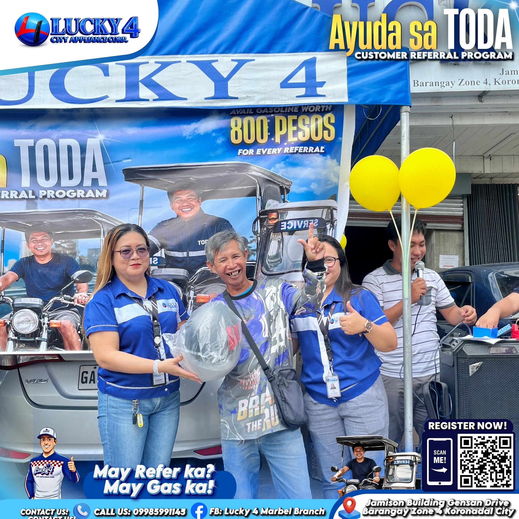 Lucky 4 Marbel Branch