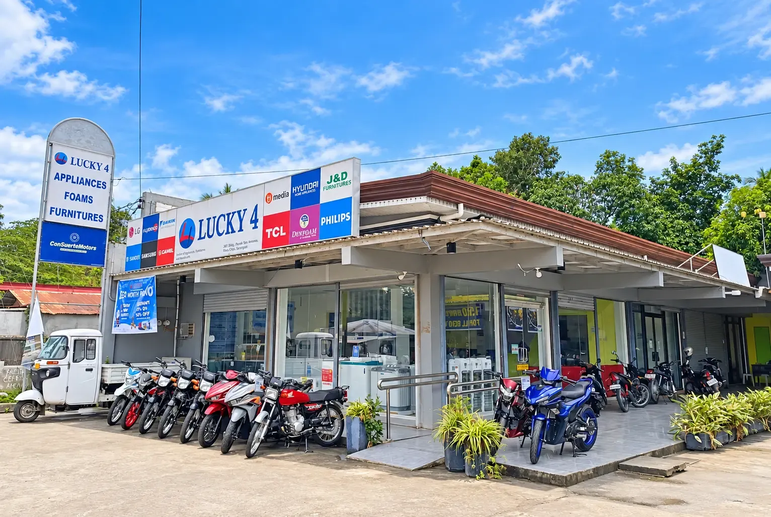 Lucky 4 Glan Branch