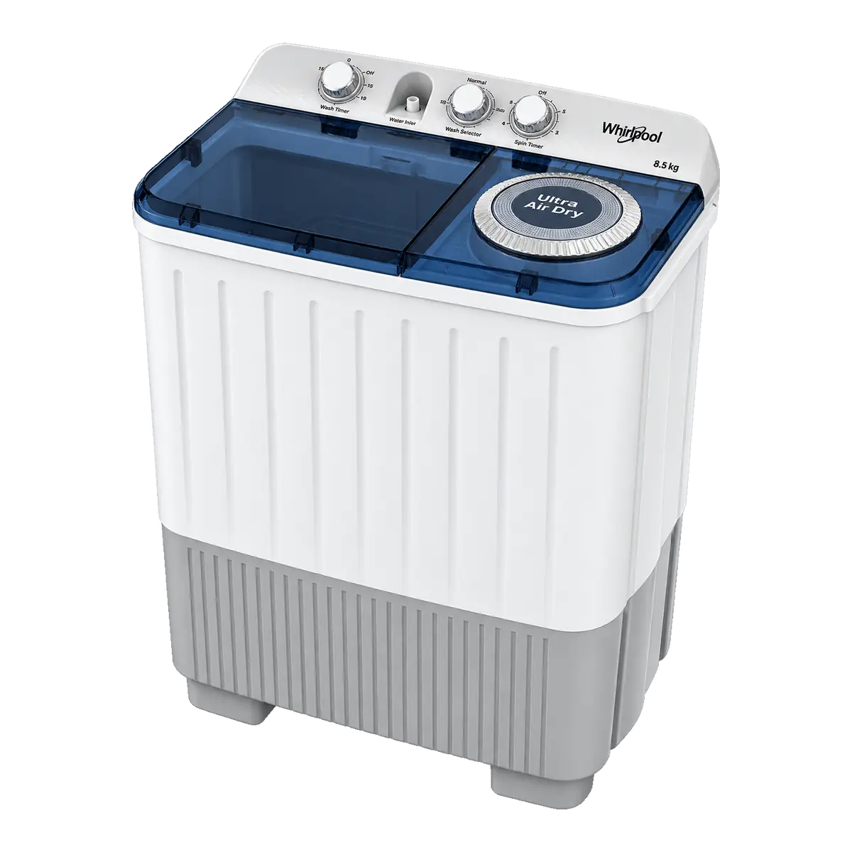 WHIRLPOOL WASHING MACHINE 8.5KG TWIN TUB WASHER