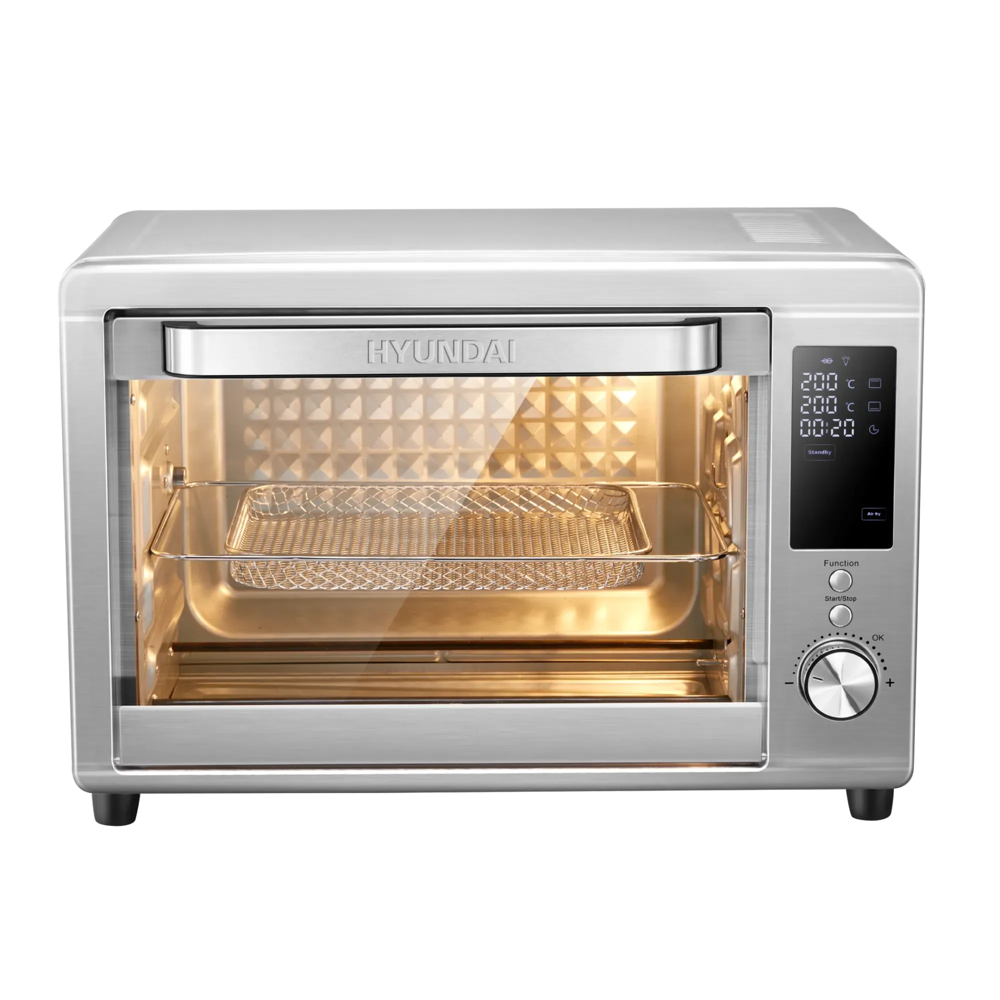 HYUNDAI 35 LITERS, MULTIPURPOSE(4-IN-1),ELECTRIC OVEN,ROTISS