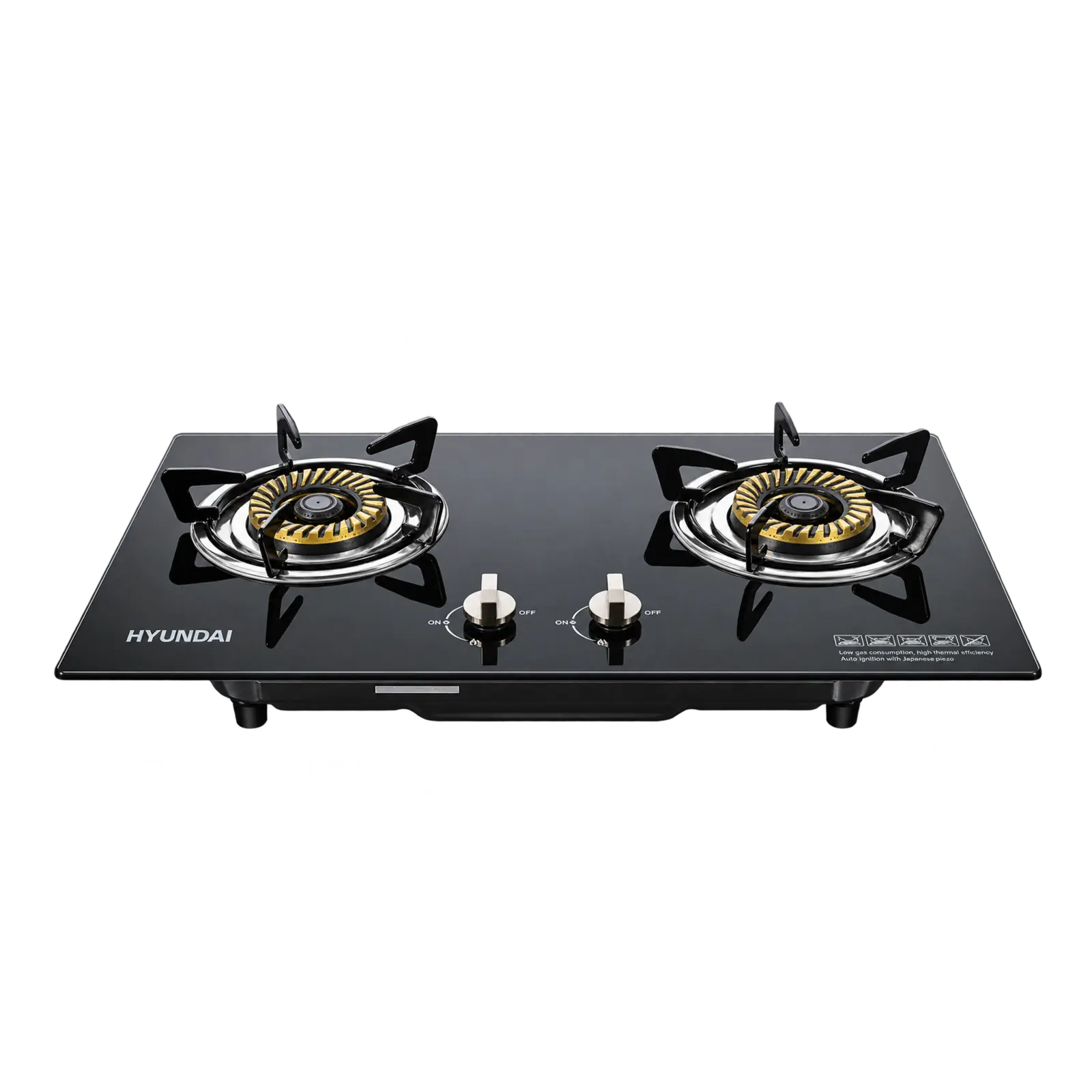 HYUNDAI WHIRLWIND BURNER, BUILT-IN HOB DESIGN,DOUBLE BURNER