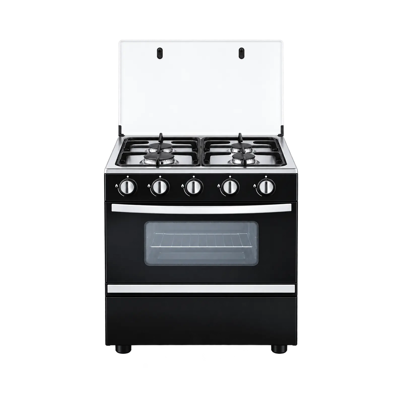 HYUNDAI 4 GAS BURNERS & 55L OVEN, AUTOMATIC IGNITION
