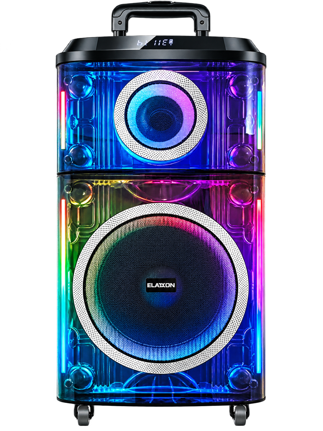 TJ MEDIA ALL-PURPOSE PORTABLE SPEAKER W/ BUILT-IN RECHARGABLE BATTERY