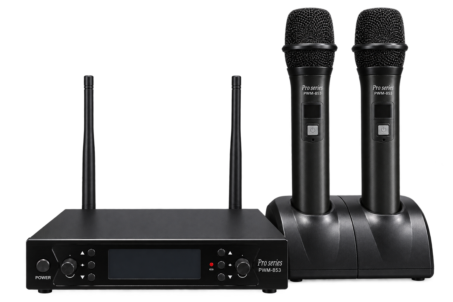 TJ MEDIA PRO SERIES PROFESSIONAL WIRELESS MICROPHONE