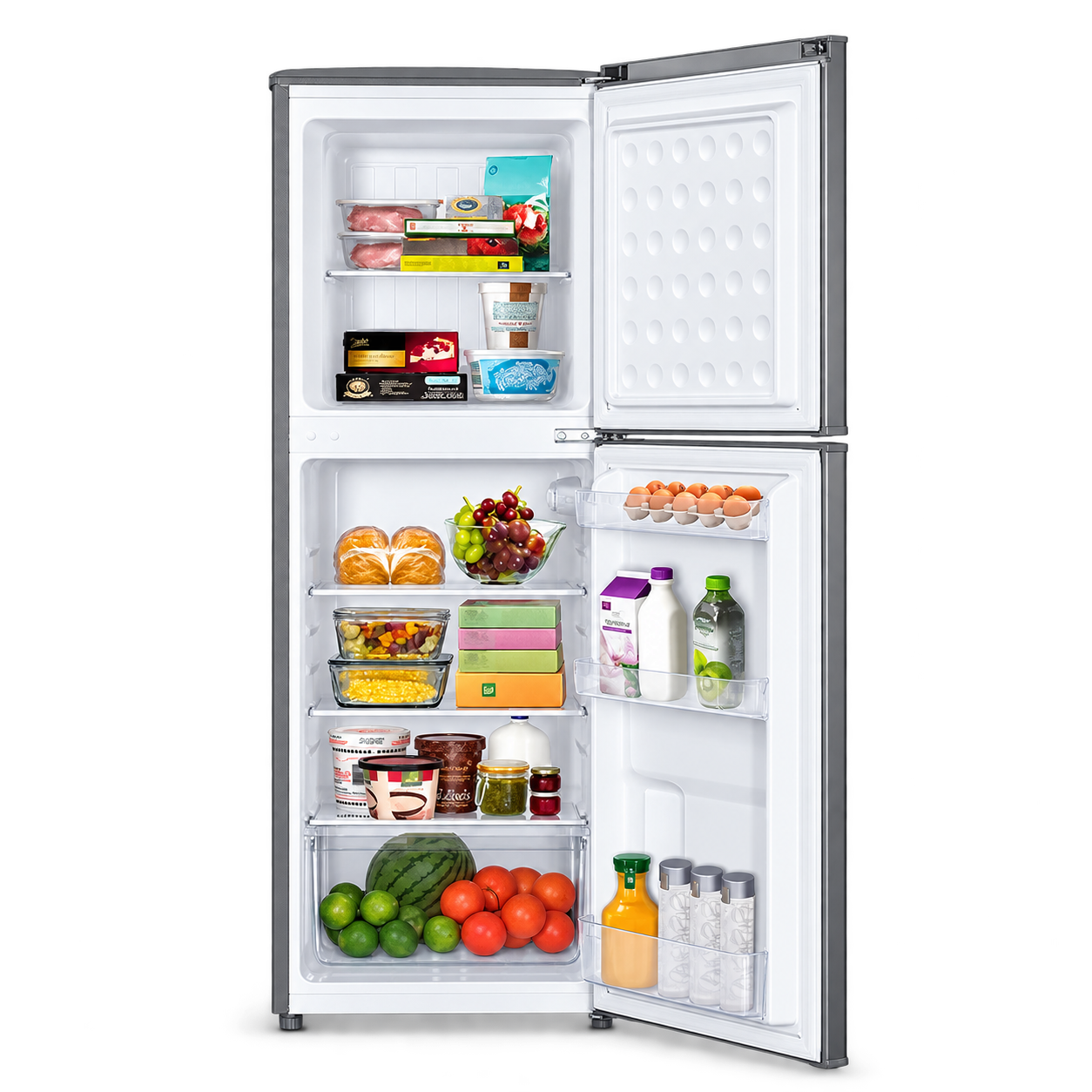 FUJIDENZO TWO DOOR REFRIGERATOR 6 CUFT DIRECT COOL