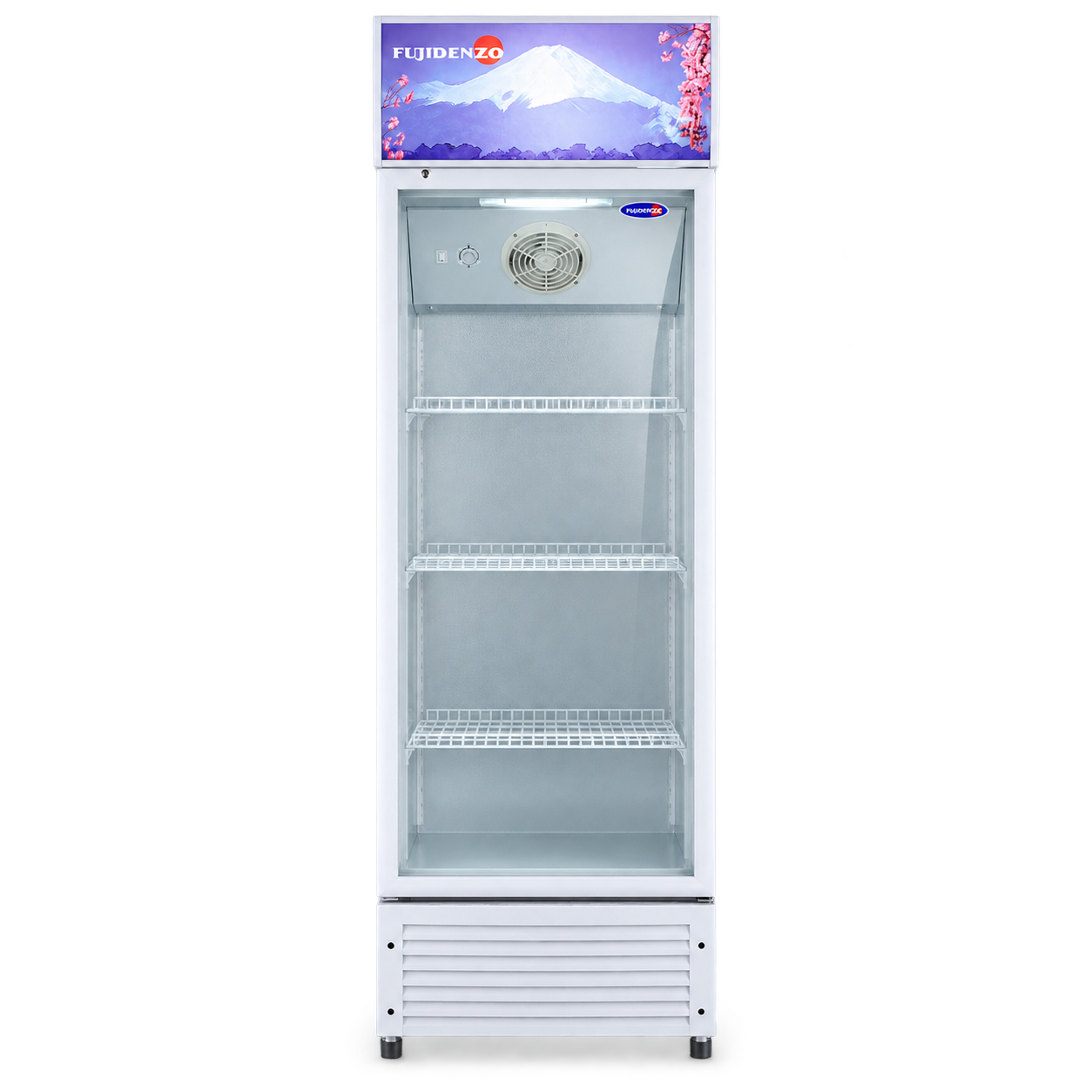 FUJIDENZO UPRIGHT CHILLER 11CUFT SHOWCASE COOLER