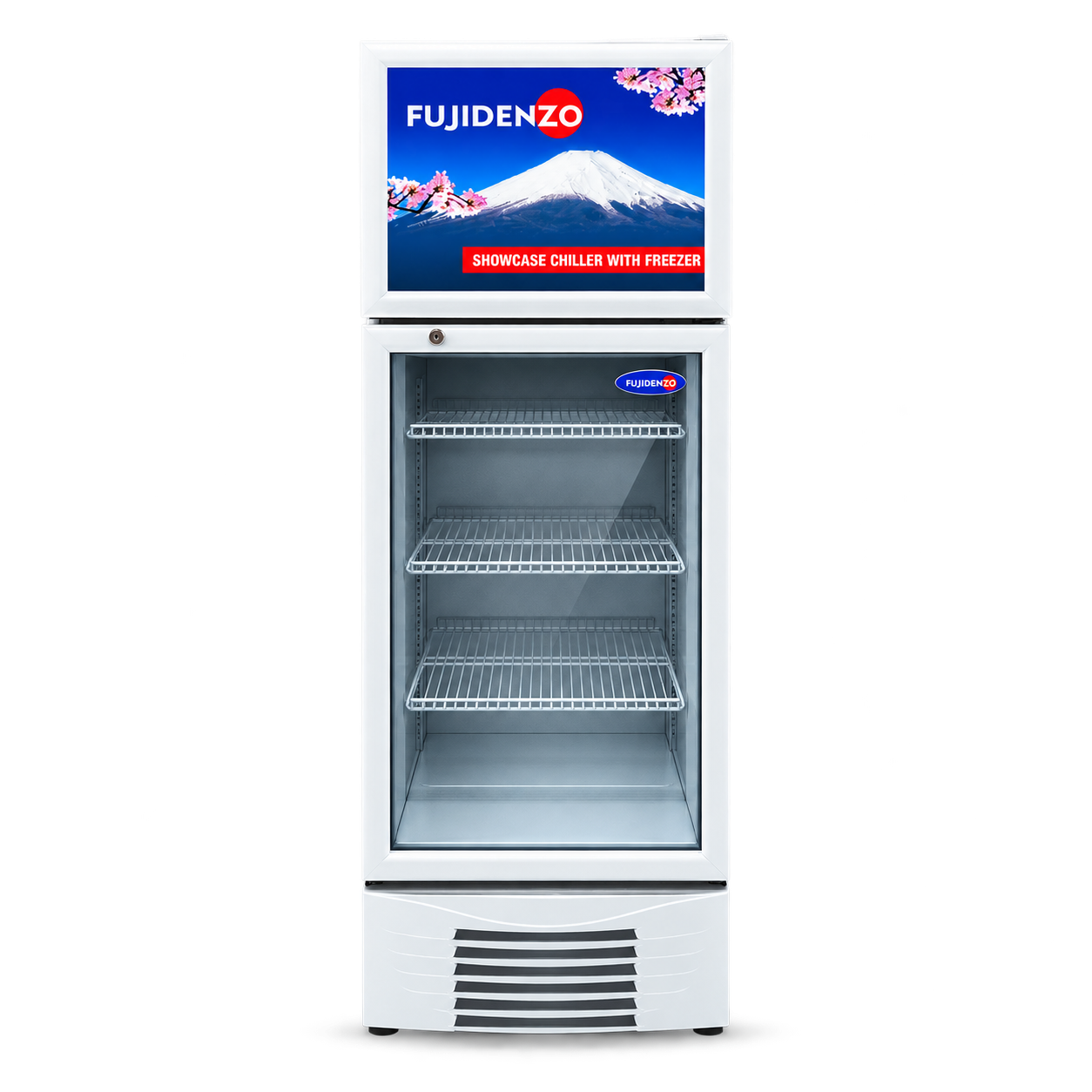 FUJIDENZO UPRIGHT CHILLER 10 CU FT HD