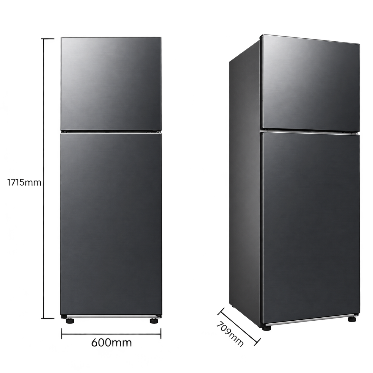 SAMSUNG 10.8 CU.FT. TOP MOUNTED FREEZER REFRIGERATOR