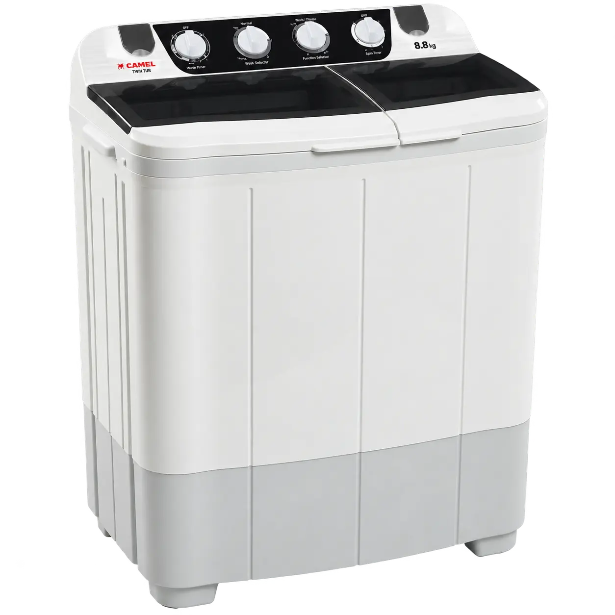 CAMEL WASHING MACHINE 8.8KG, TWIN TUB, (475W)