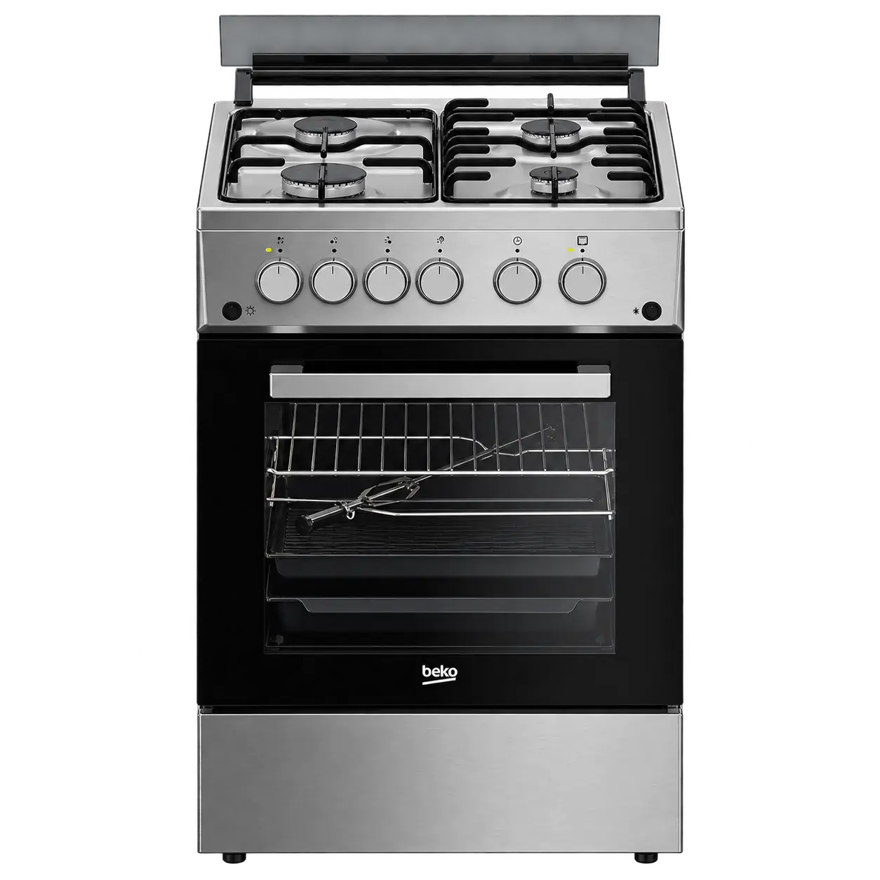 BEKO GAS RANGE 59L 3 GAS + 1 HOT PLATE BURNER