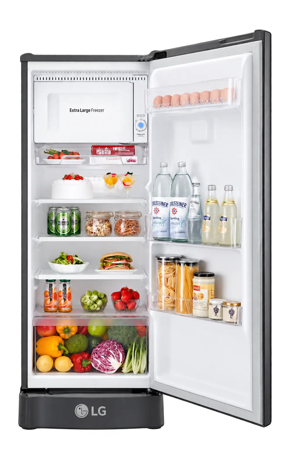 LG REFRIGERATOR 6.0CUFT SINGLE-DOOR SMART INVERTER